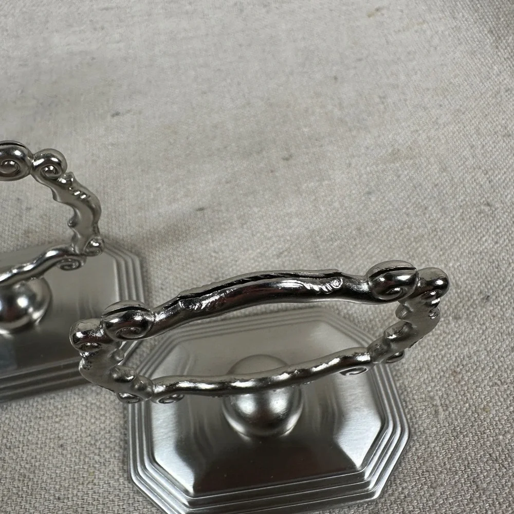 Southern‎ Living at Home Redmont Heirloom Napkin Rings Silver Set 12 Place Card